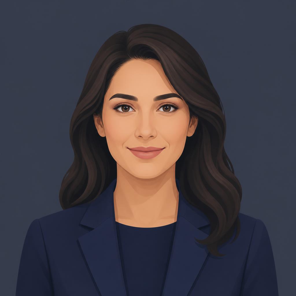 Aria, AI avatar for Admissions & Enquiries — speaking